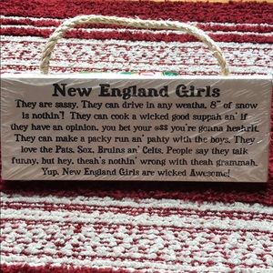 New England girls sign
